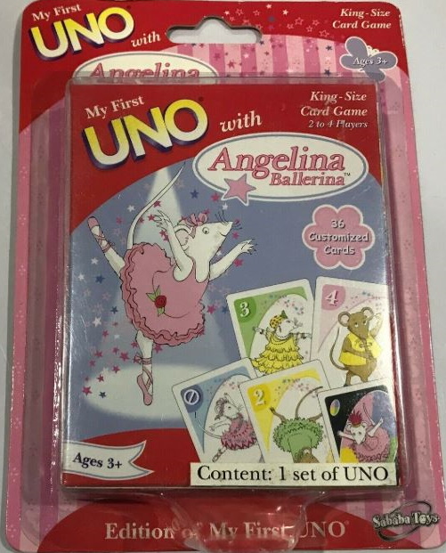 Angelina Ballerina My First Uno