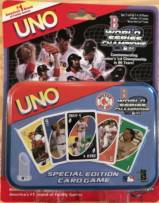 Boston Red Sox Uno: World Series Champions (2004)