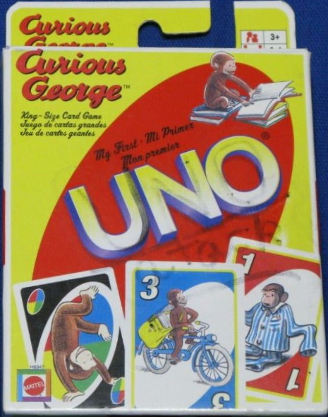 Curious George My First Uno