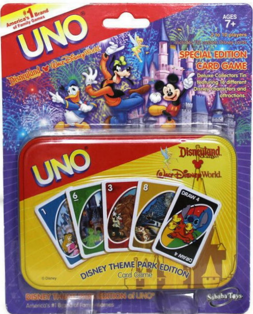 Disney Game - UNO - Disney Parks Edition