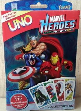 Marvel Heroes Uno