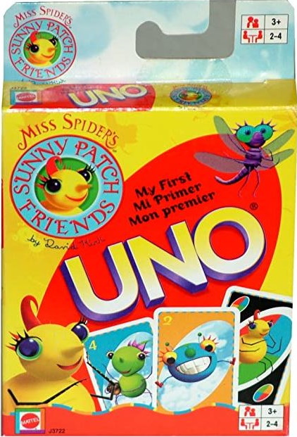 Miss Spider's Sunny Patch Friends My First Uno