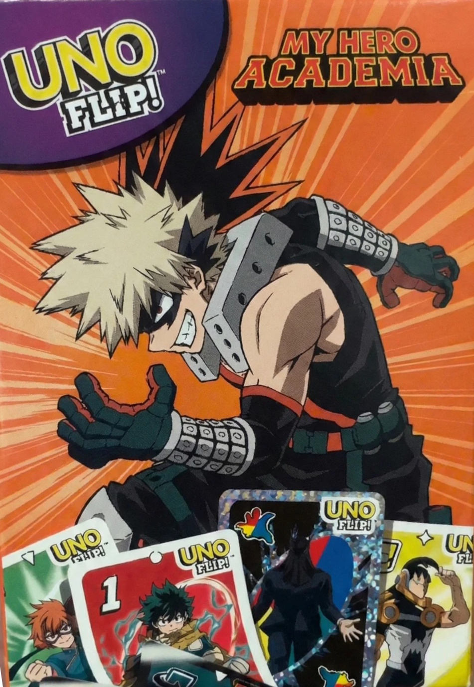 My Hero Academia Uno Flip (McDonald's)
