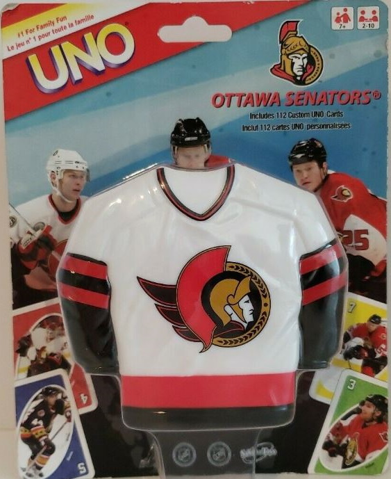 NHL Ottawa Senators Uno