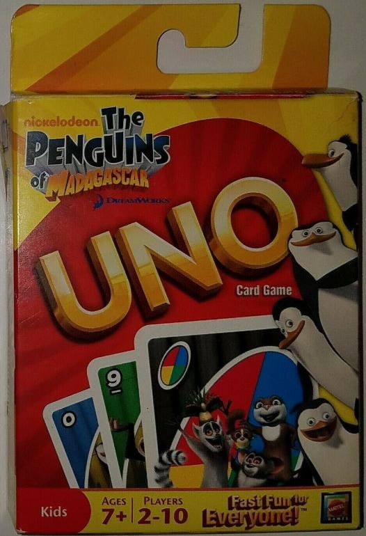 Penguins of Madagascar Uno