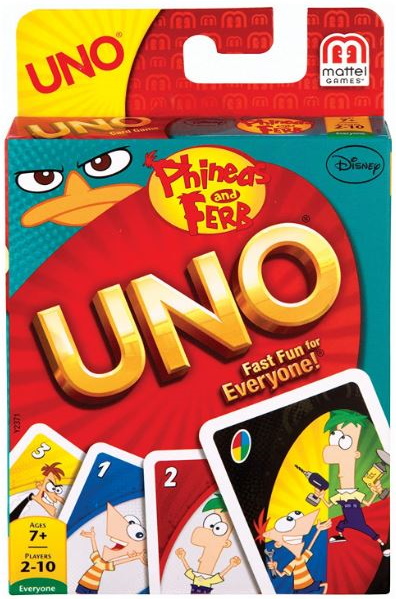 Phineas and Ferb Uno