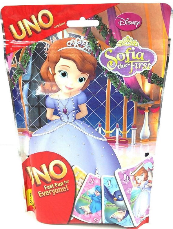 Disney Cardinal sofia the First UNO Card Game in A Tin Pre-owned -   Sweden