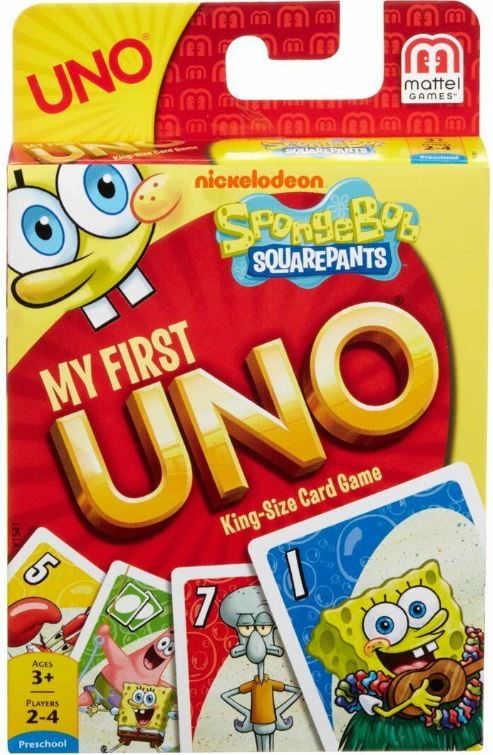 SpongeBob Squarepants My First Uno