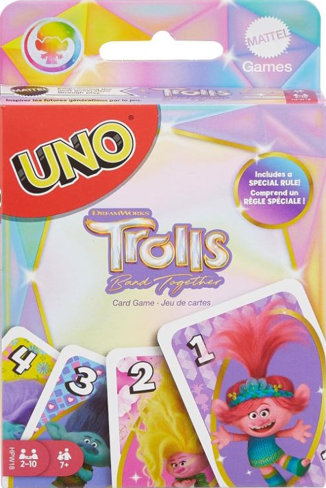 Trolls Band Together Uno