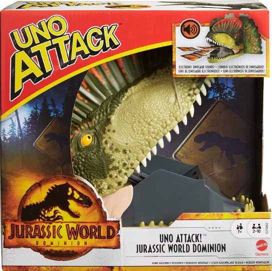 Uno Attack: Jurassic World Dominion