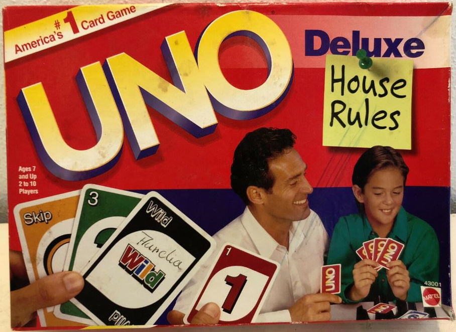 Uno Deluxe: House Rules