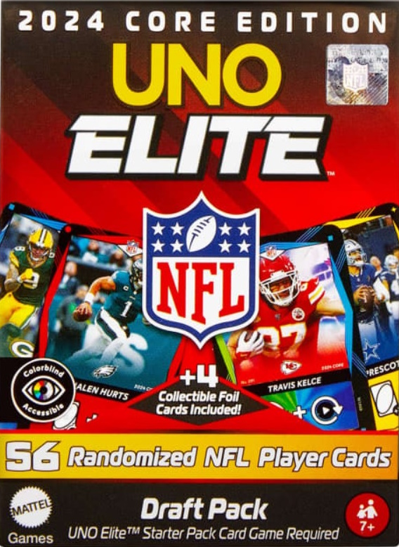 Uno Elite NFL 2024 Core Edition Draft Pack