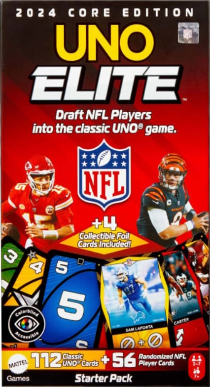 Uno Elite NFL 2024 Core Edition Starter Pack