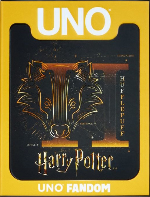 Uno Fandom: Harry Potter: Hufflepuff Uno