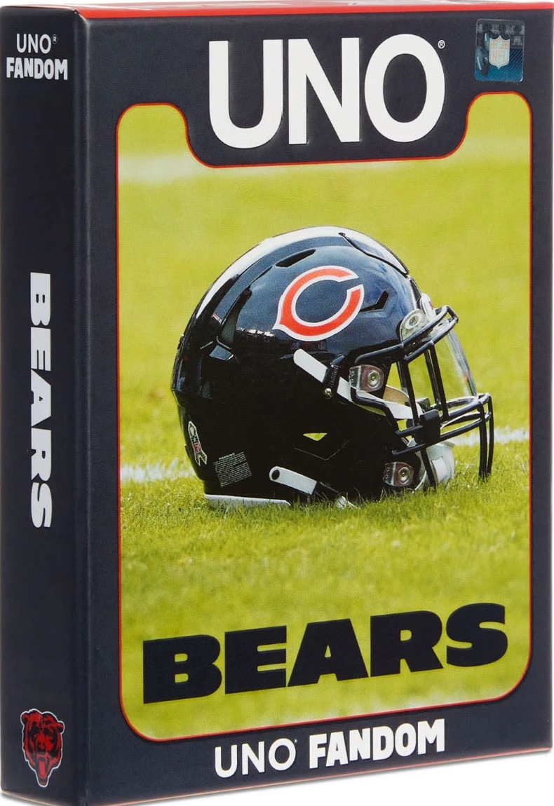 Uno Fandom: NFL Chicago Bears Uno