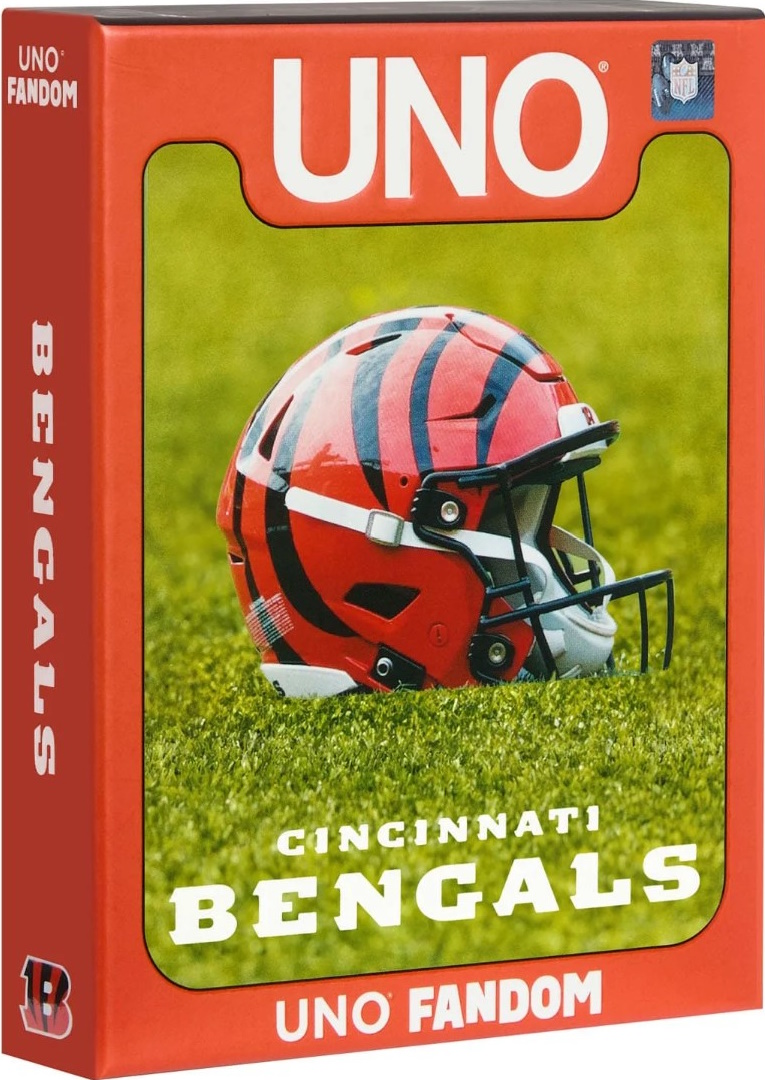 Uno Fandom: NFL Cincinnati Bengals Uno