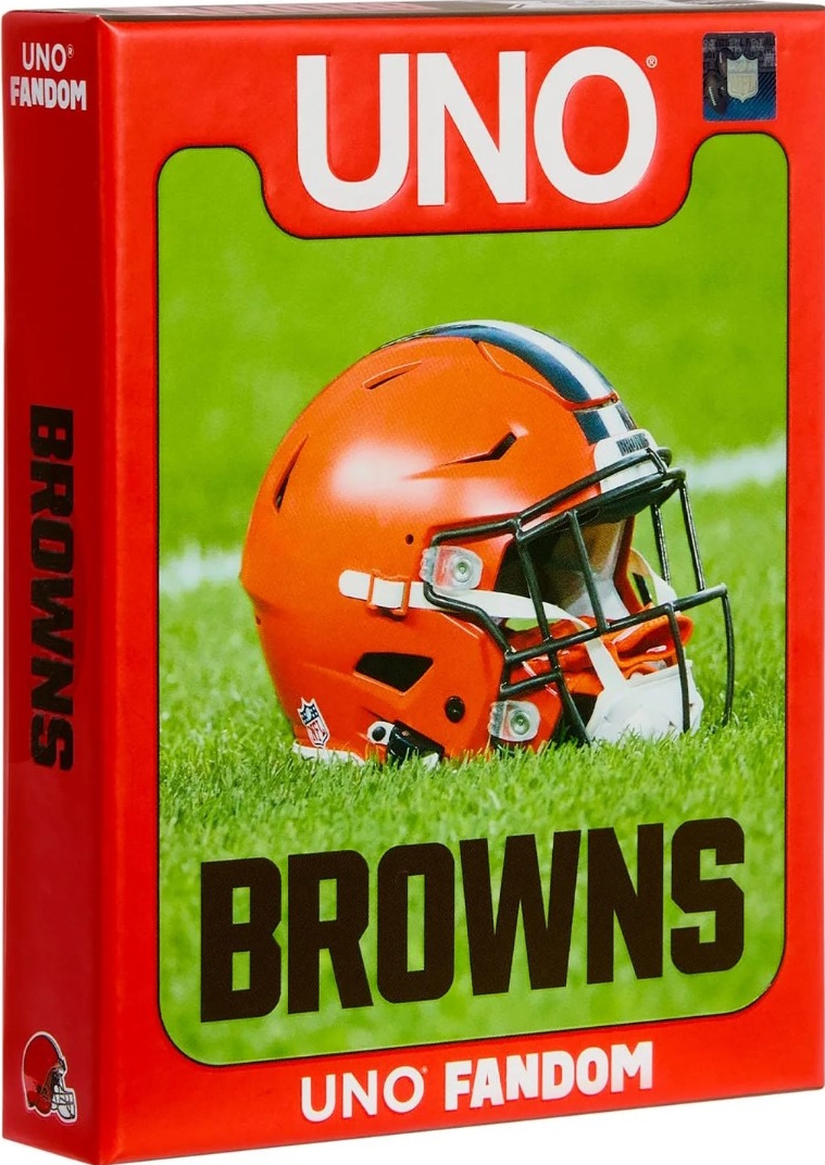 Uno Fandom: NFL Cleveland Browns Uno