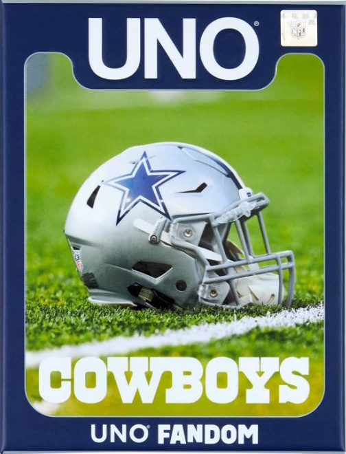 Uno Fandom: NFL Dallas Cowboys Uno