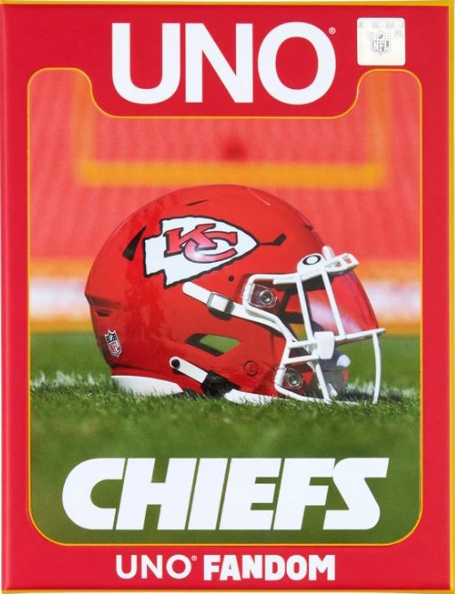 Uno Fandom: NFL Kansas City Chiefs Uno