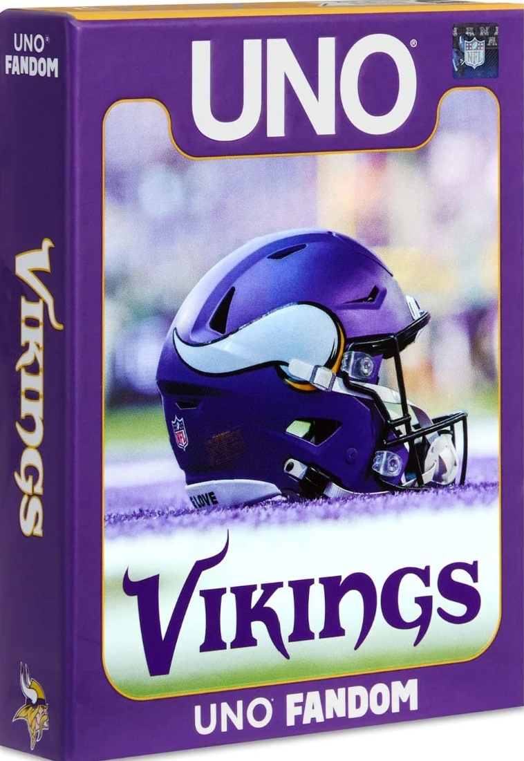 Uno Fandom: NFL Minnesota Vikings Uno