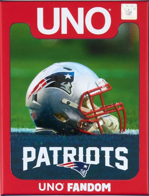 Uno Fandom: NFL New England Patriots Uno