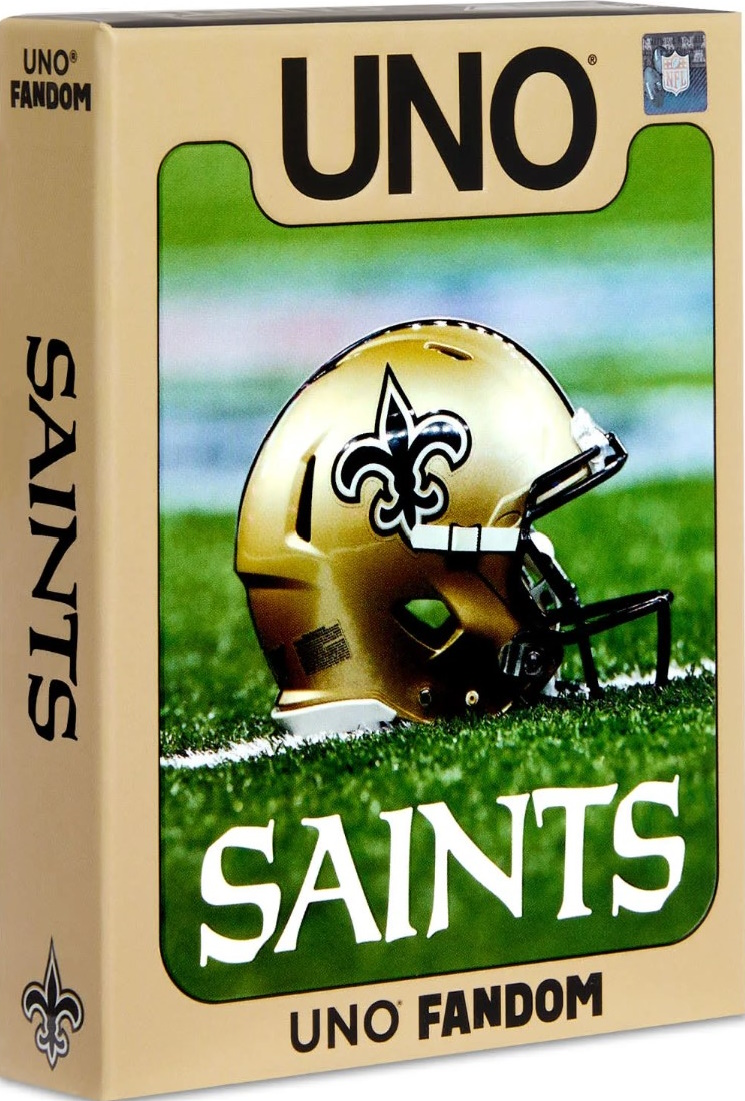 Uno Fandom: NFL New Orleans Saints Uno