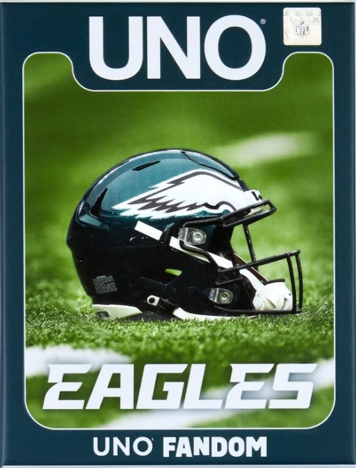 Uno Fandom: NFL Philadelphia Eagles Uno