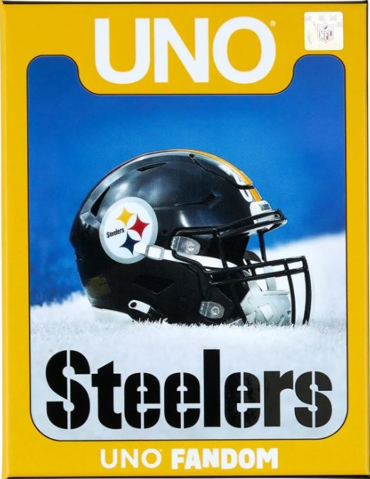 Uno Fandom: NFL Pittsburgh Steelers Uno