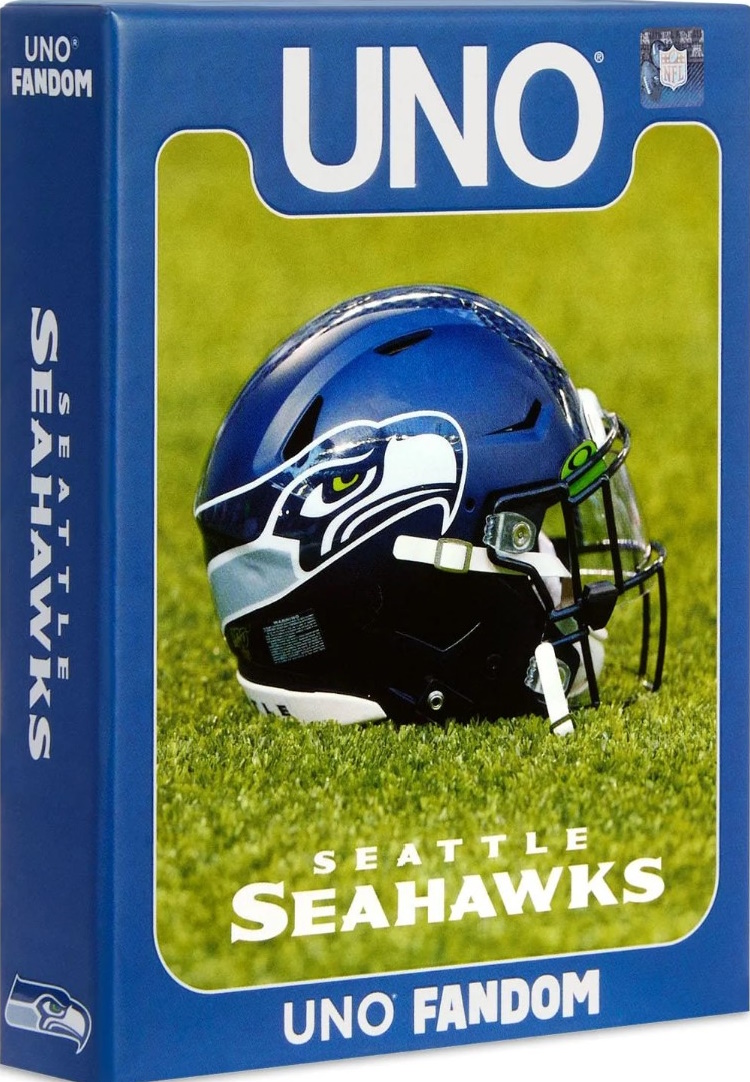 Uno Fandom: NFL Seattle Seahawks Uno