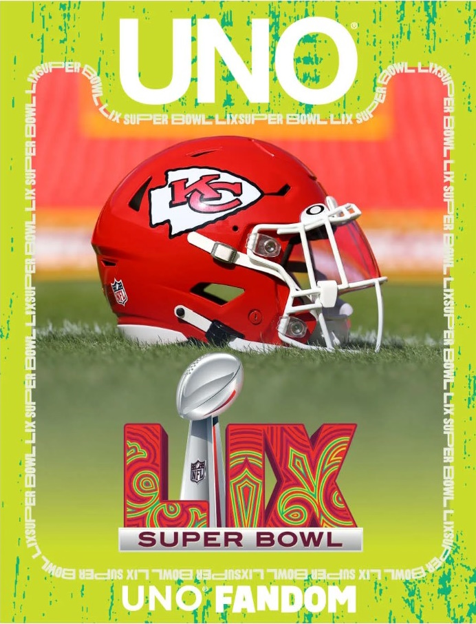 Uno Fandom: Super Bowl LIX (Chiefs) Uno