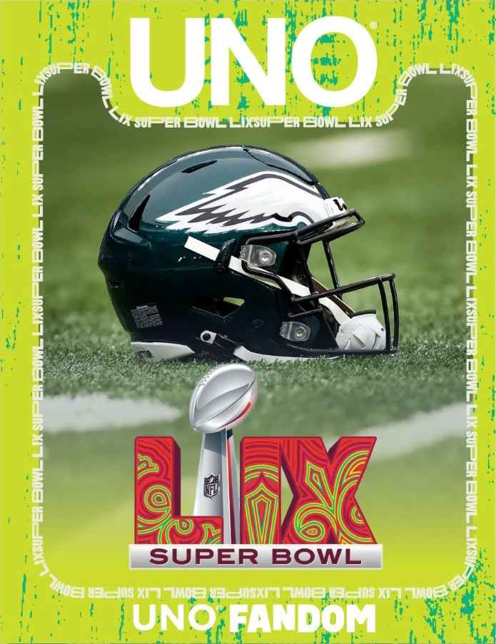 Uno Fandom: Super Bowl LIX (Eagles) Uno