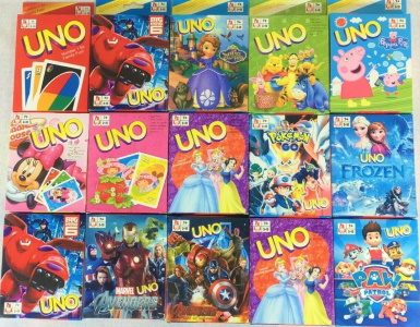 Fake Uno Card Games