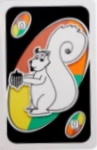 VeeFriends Uno Wild Sharing Squirrel Card