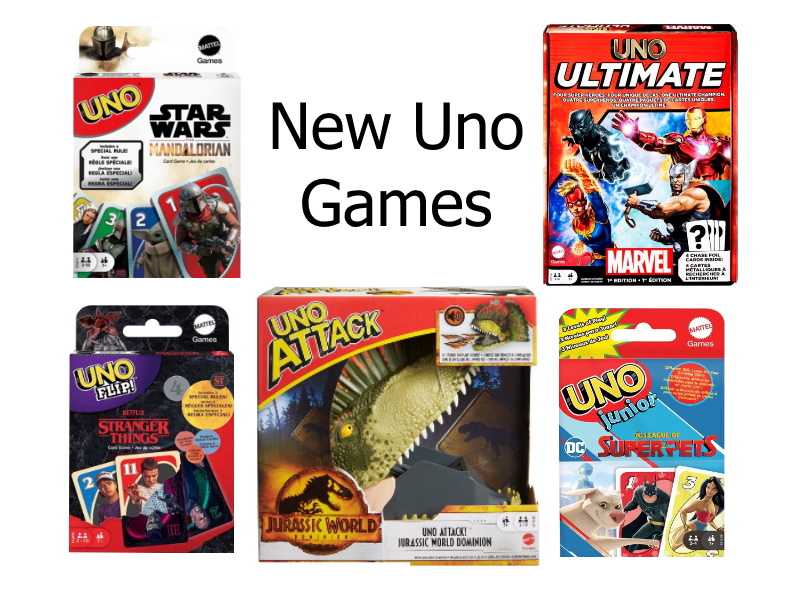 Mattel Games UNO Star Wars Card Game for Kids & Family with Themed