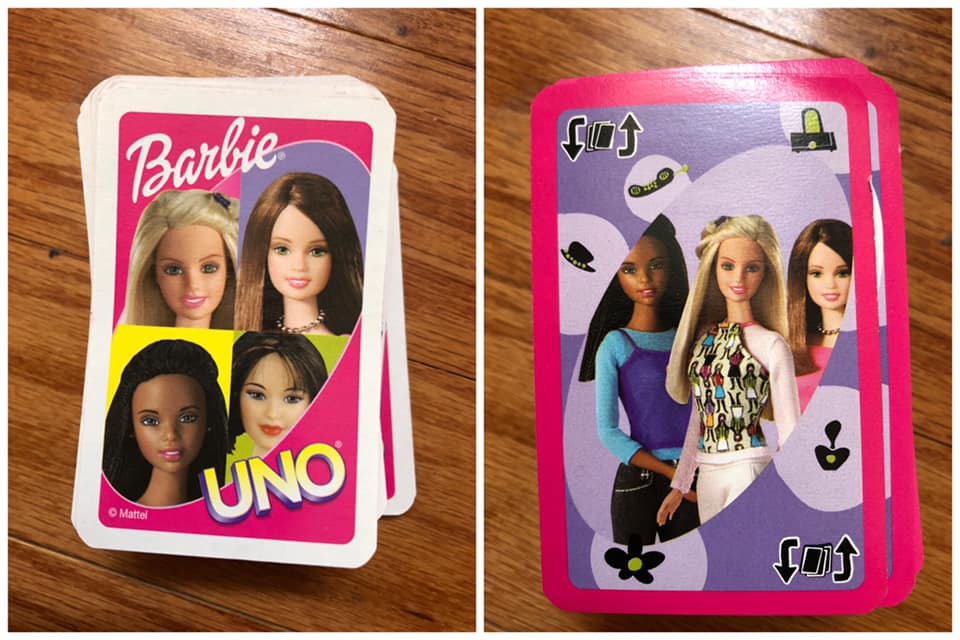 Barbie Uno Card Game