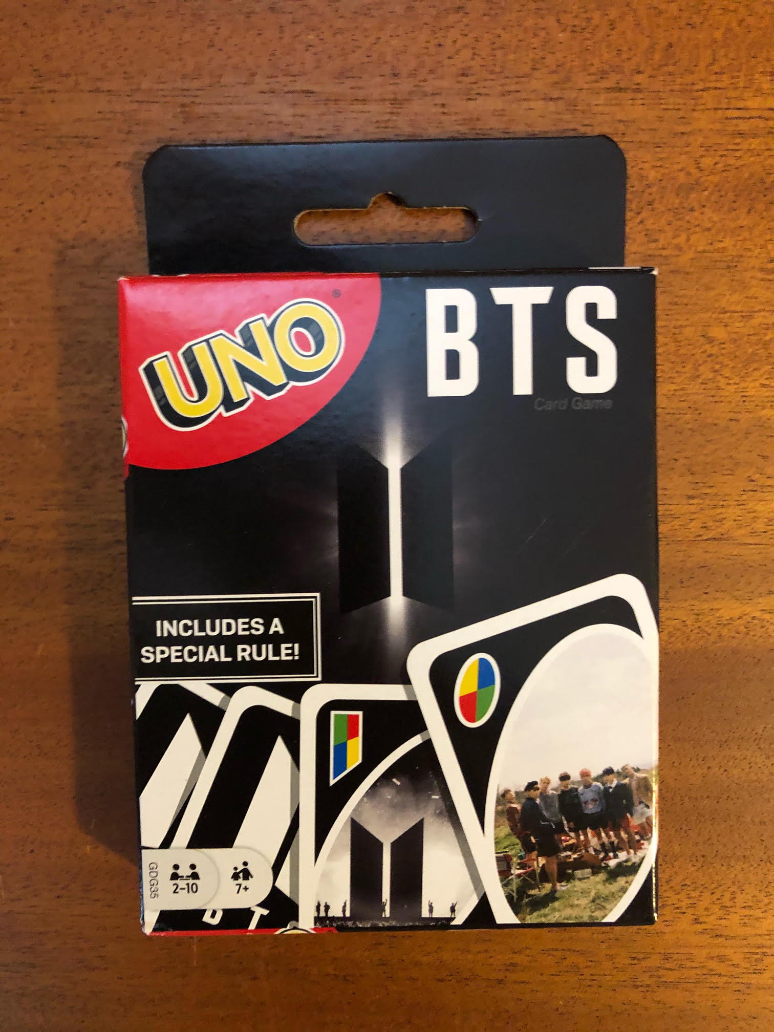 BTS Uno Card Game