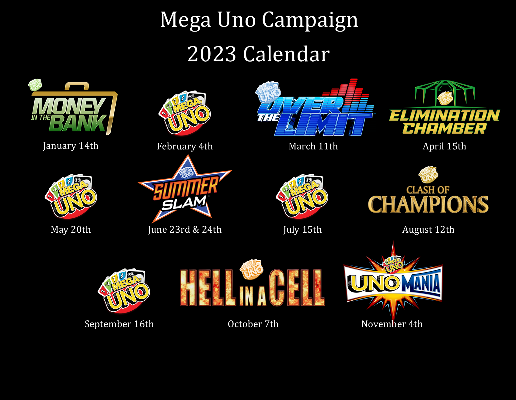 Mega Uno 2023 Campaign 1