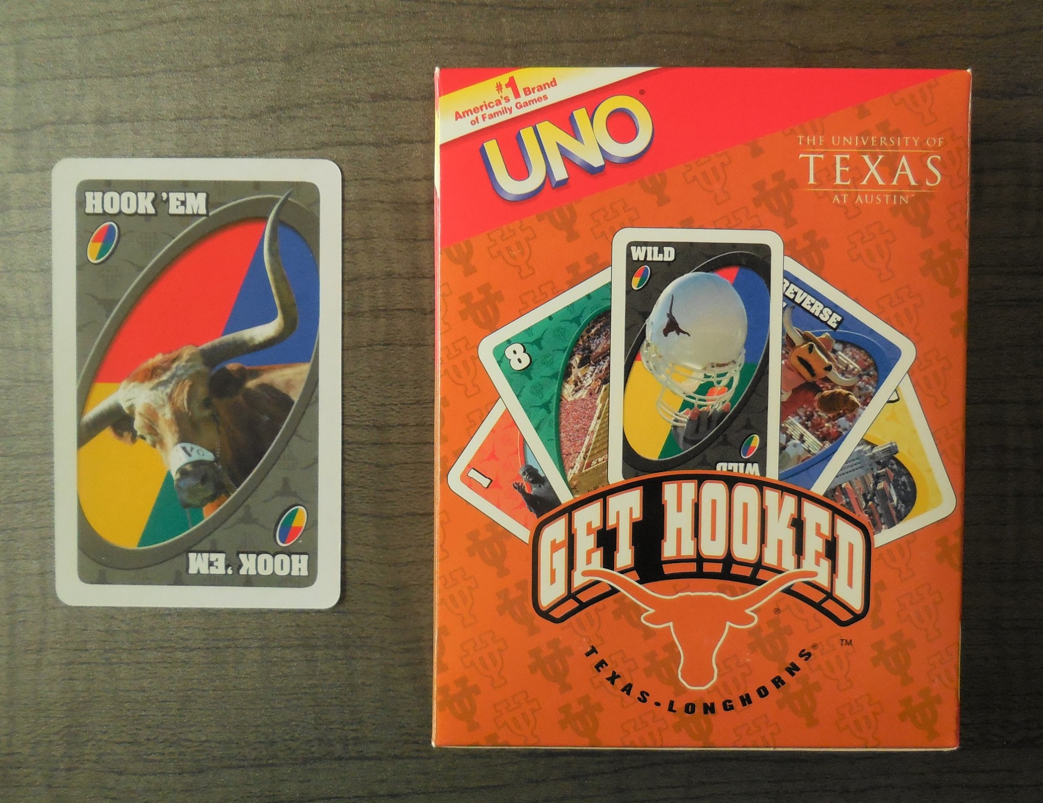 University of Texas Uno Card Game