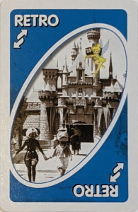 Disney Theme Park (2005) Blue Uno Reverse Card