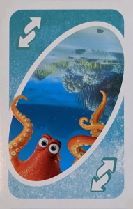 Finding Dory Turquoise Uno Reverse Card