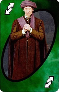 Harry Potter (2018) Green Uno Reverse Card