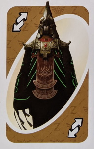 Legend of Zelda Brown Uno Reverse Card