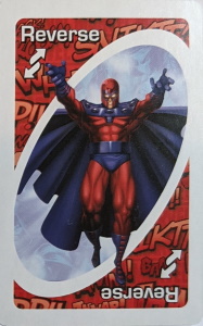 Marvel Heroes Red Uno Reverse Card