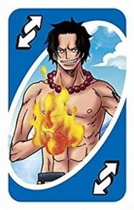 One Piece (2016) Blue Uno Reverse Card