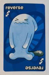 Pokemon (2006) Blue Uno Reverse Card