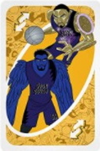 Space Jam: A New Legacy Yellow Uno Reverse Card