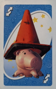 Toy Story (2008) Blue Uno Reverse Card