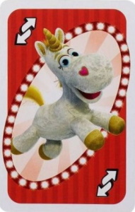 Toy Story 4 Red Uno Reverse Card