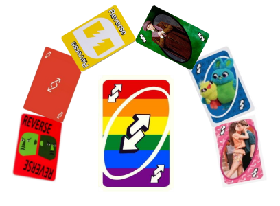 UNO Reverse Card PNG Transparent Images - PNG All