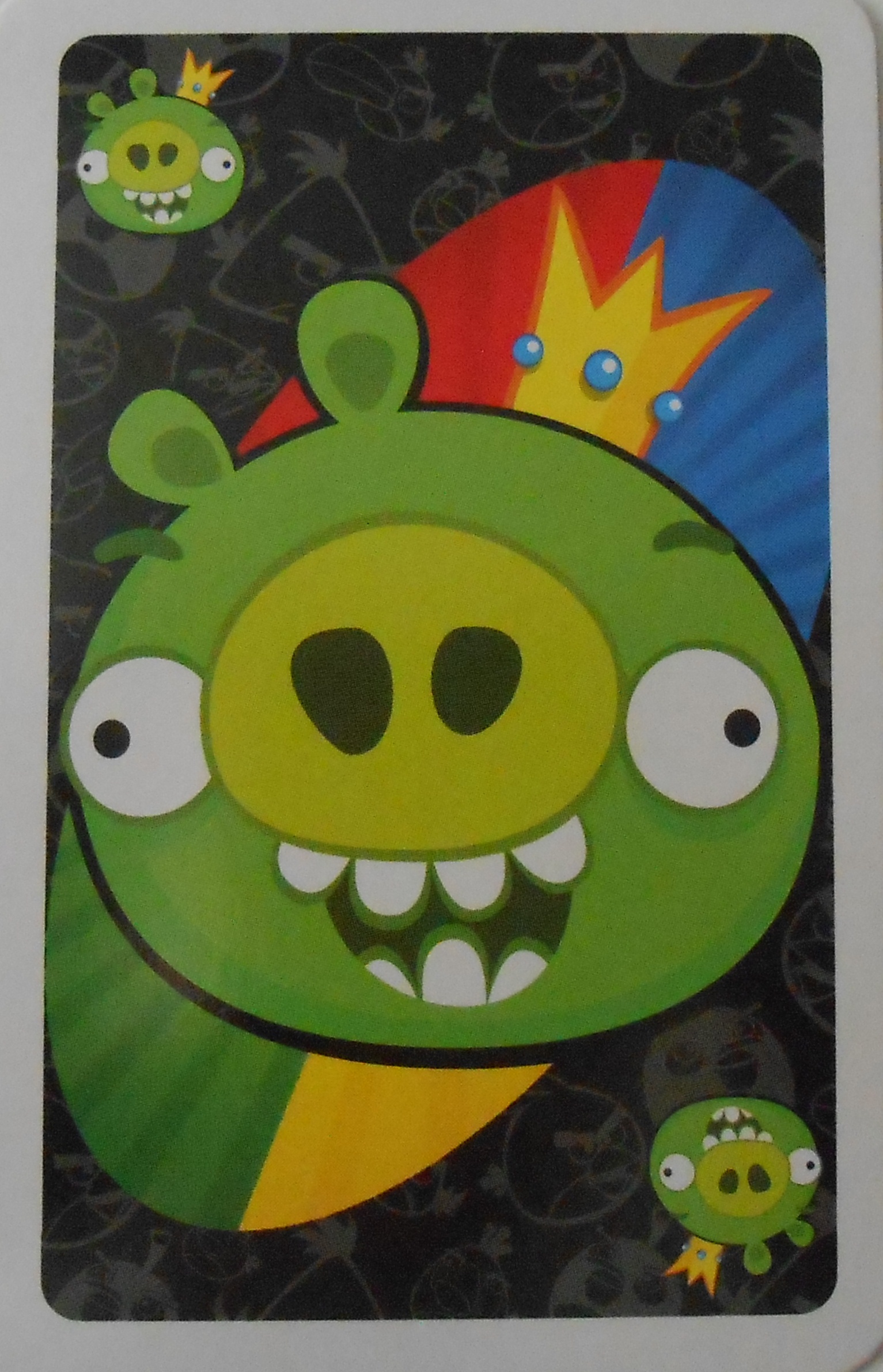 Angry Birds Uno (King Pig Wild Wild Card)